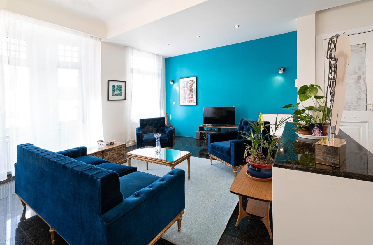 אתונה Spacious & Artistic Retro 2Bd Apt With Sauna מראה חיצוני תמונה