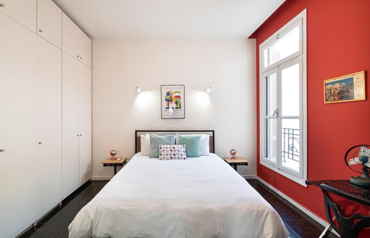 אתונה Spacious & Artistic Retro 2Bd Apt With Sauna מראה חיצוני תמונה