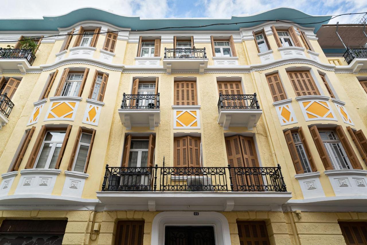 אתונה Spacious & Artistic Retro 2Bd Apt With Sauna מראה חיצוני תמונה